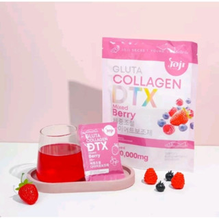 กลูต้า คอลลาเจน Joji Gluta Collagen DTX Mixed Berry 200,000 mg 10ซอง/ถุง