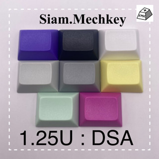 พร้อมส่ง ของแท้ 8สี 1.25U : DSA Profile Keycap คุณภาพดี PBT คีย์แคปเปล่า Mechanical Keyboard