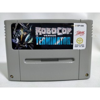 ตลับ SFC เกม Robocop VS The Terminator แนวตลุยด่าน ตายไม่จำกัด