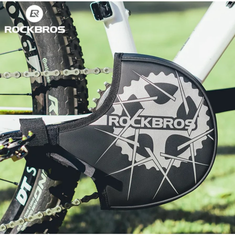 ป้องกันจานโซ่ จักรยาน Rockbros 30990010001 รุ่น D76 Crank Cover Crankset Protector