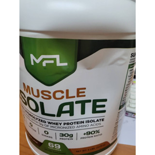 !! (ISOLATEบุบ) สินค้ามีตำหนิ !! MFL ISOLATE CHOCOLATE 5 LBS โปรดอ่านรายละเอียดก่อนสั่งซื้อ!!