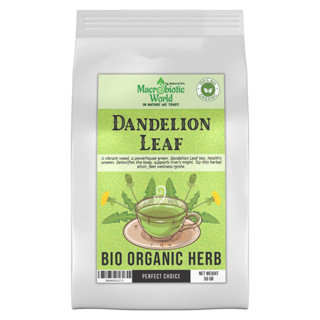 Organic/Bio Dandelion Leaf Herb | ชาสมุนไพร ใบแดนดิไลออน 50g