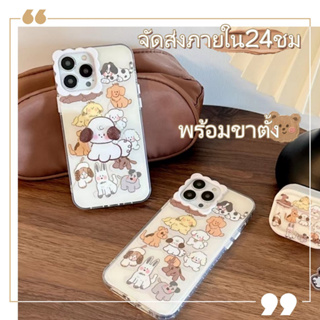 💚จัดส่งภายใน24ชม💚เคส for iPhone 11 14 Pro Max Case for iPhone 12 13 ป้องกันการตก การป้องกัน น่ารัก พร้อมขาตั้ง การ์ตูน