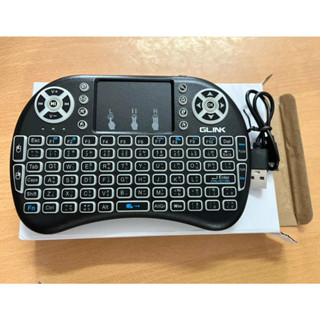 ส่งจากไทย GLINK GKB-220 มินิคีย์บอร์ดไร้สาย เล็กกะทัดรัด ใช้งานง่าย PC/Android/SmartTV/Phone mini Keyboard GKB220