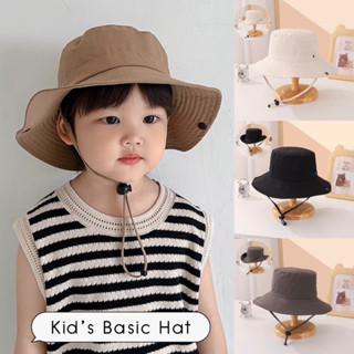 พร้อมส่ง! หมวกบักเกตเด็ก Kid’s Basic Hat (เด็ก 1.6-7 ปี)