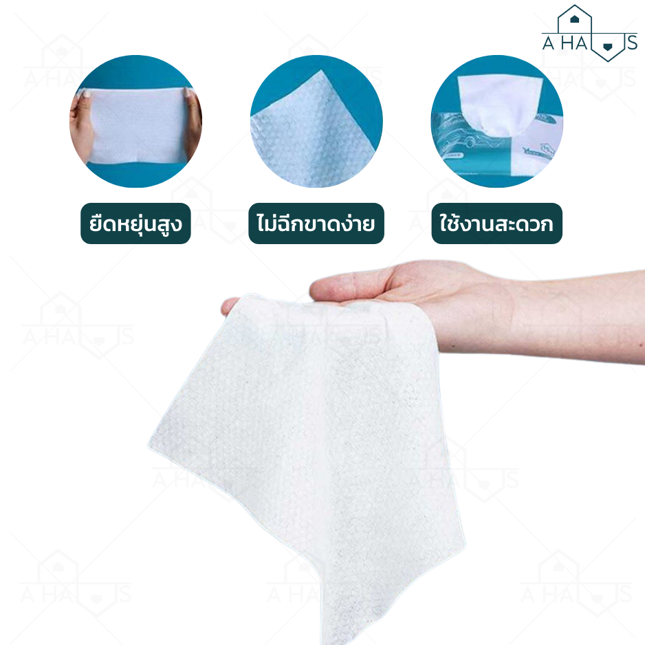 A HAUS ที่เช็ดกระจก ผ้าเช็ดกระจก ขจัดคราบขุ่นมัว ใช้งานง่าย พกพาสะดวก เพิ่มวิสัยทัศน์การมองเห็น - รูปที่ 2