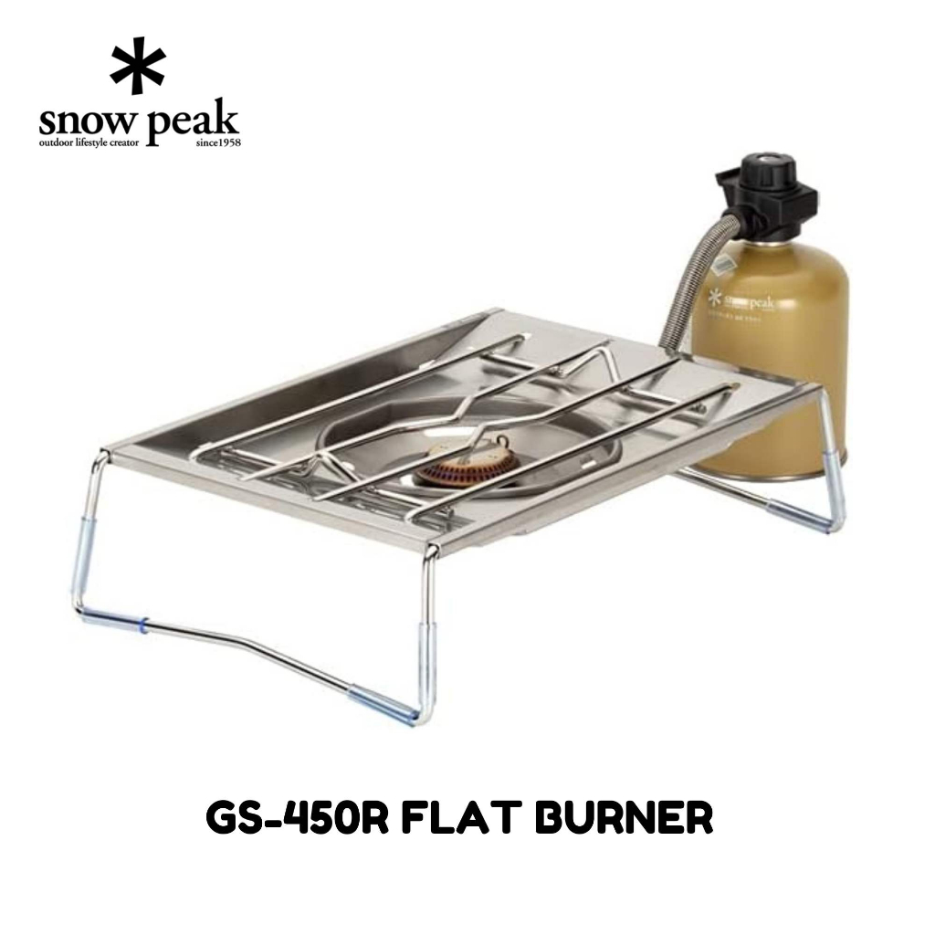 เตา Snow Peak Flat Burner GS-450R พร้อมส่ง
