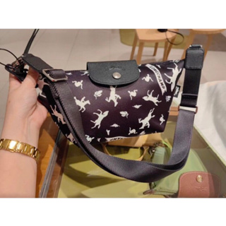 Longchamp Limited Crossbody Bag ลายม้า