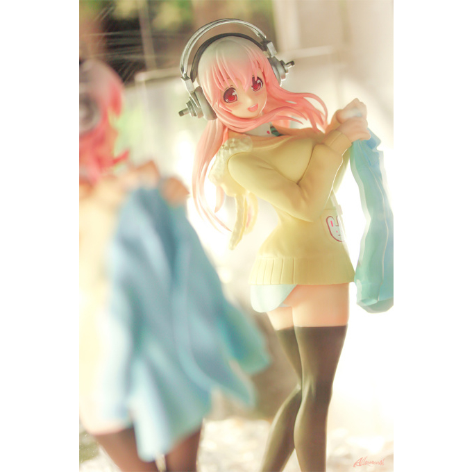 SoniComi (Super Sonico) - Sonico - Seikatsu Micchaku Shuzai Special Figure - Going out Time ver.(โซน