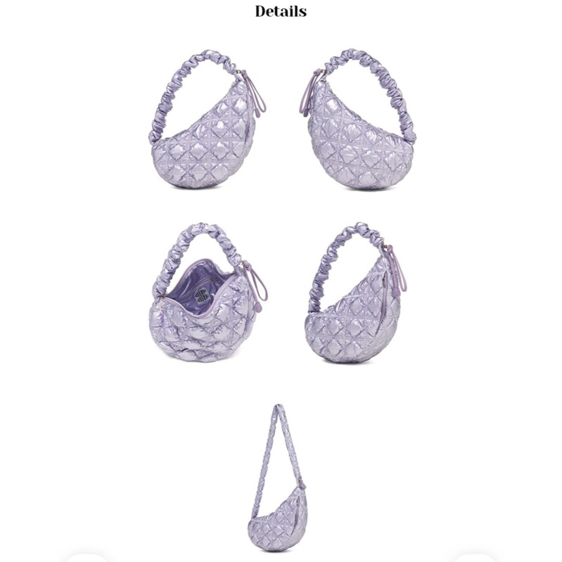 carlyn bag cozy lavender