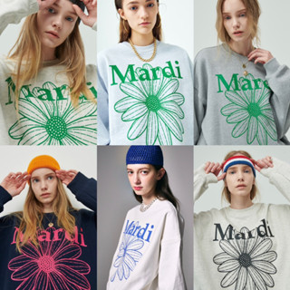 พรีออเดอร์ Mardi Mercredi รุ่น Sweatershirt Flowermardi