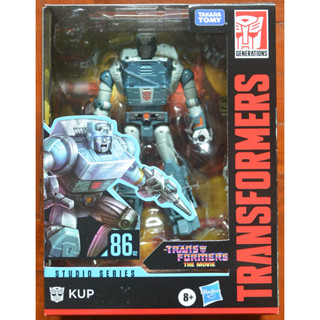 หุ่นแปลงร่าง Transformers Toys Studio Series 86-02 Deluxe Class The The Movie 1986 Kup Action Figure