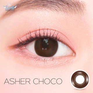 คอนแทคเลนส์ Angel Zone  รุ่น Asher Choco14.5