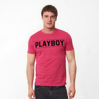 PLAYBOY เสื้อผ้าผู้ชาย/เสื้อ/เสื้อยืด รุ่น P1MT224TB045PK