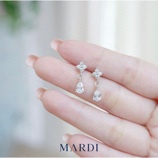 Mardi Jewelry ต่างหูเงินแท้ 925 Little Marin or Camilla Earrings