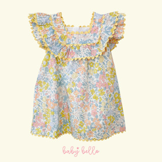 BABY BELLO - Jane Dress Rainbow Flower