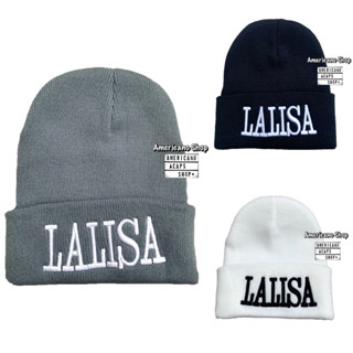 หมวกไหมพรม ลิซา LISA Cap แฟชั่นเกาหลี งานปัก มี 3 สี งานคุณภาพ (ส่งจากไทย)