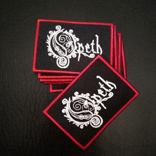 Opeth ตัวรีดติดเสื้อ อาร์มติดเสื้อ งานปัก งานdiy วงดนตรี ร็อค เฮฟวี่เมทัล