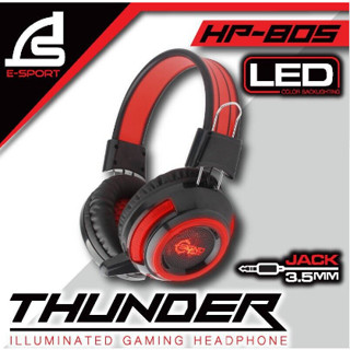 Signo Gaming Headset THUNDER HP-805BLK Black