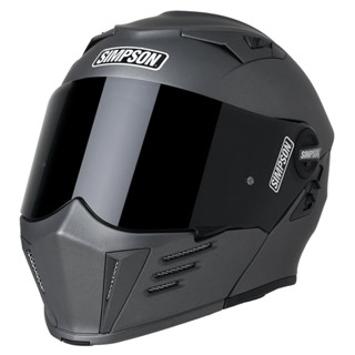 หมวกกันน็อก SIMPSON HELMET - MOD BANDIT FLAT ALLOY By Life and Kustom