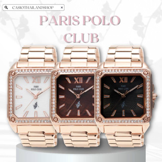 🎁PARIS POLO CLUB PPC-230314-RG ของแท้ 100% พร้อมส่ง ประกัน 1 ปี