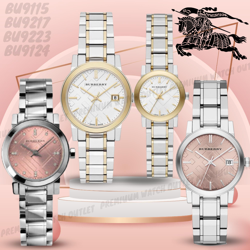 OUTLET WATCH นาฬิกา Burberry OWB320 นาฬิกาข้อมือผู้หญิง นาฬิกาผู้ชาย แบรนด์เนม Brandname Burberry Wa