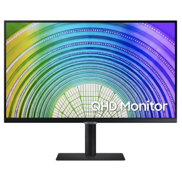 Samsung Monitor Flat 27'' รุ่น LS27A600UUEXXT IPS 2K QHD 75Hz USB Type-C BLACK