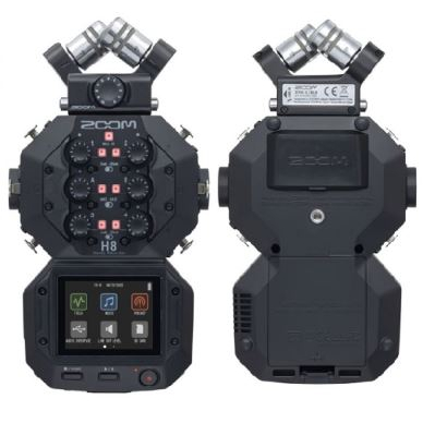 Zoom H8 Handy Recorder Flag Ship BLACK