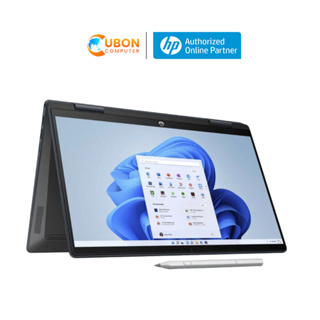 NOTEBOOK 2 IN 1 (โน้ตบุ๊คแบบฝาพับ 360 องศา) HP PAVILION X360 14-EK1019TU WIN11 + OFFICE (SPACE BLUE)