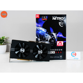 การ์ดจอ (VGA) SAPPHIRE RX580 4GB 2F NITRO+ P12848