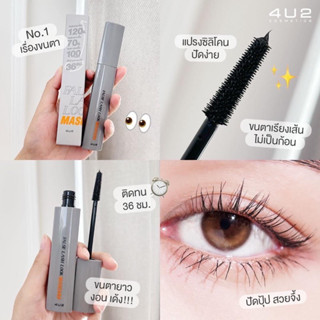 4U2 FALSE LASH LOOK MASCARA - มาสคาร่าเนื้อ CREAM GEL