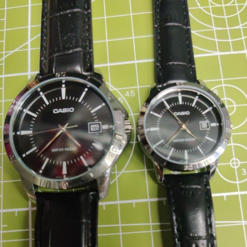 CASIOนาฬิกาข้อมือคู่รักMTP-V004L-1 LTP-V004L-1 MTP-V004L-7 LTP-V004L-7ของแท้รับประกัน 1ปี
