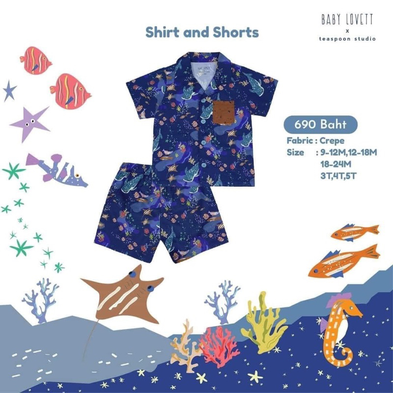 เชิ้ตทะเลBBLV5TUsedLikeNew