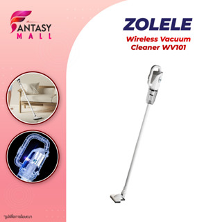 ZOLELE WV101 เครื่องดูดฝุ่นไร้สายในครัวเรือน Handheld Wireless Vacuum Cleaner เครื่องดูดฝุ่นแบบด้ามจั