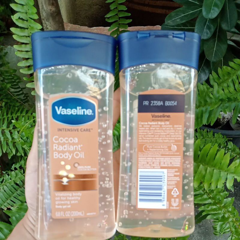 Vaseline Intensive care Cocoa Radiant Body Oil 200ml.