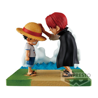 Bandai(บันได) BANPRESTO ONE PIECE WORLD COLLECTABLE FIGURE LOG STORIES-MONKEY.D.LUFFY SHANKS-