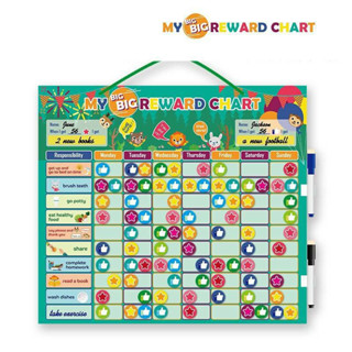 กระดานทำความดี ปรับพฤติกรรมเด็ก กระดานเด็กดี Magnetic Responsibility Chart 2WINBOOKTOYS