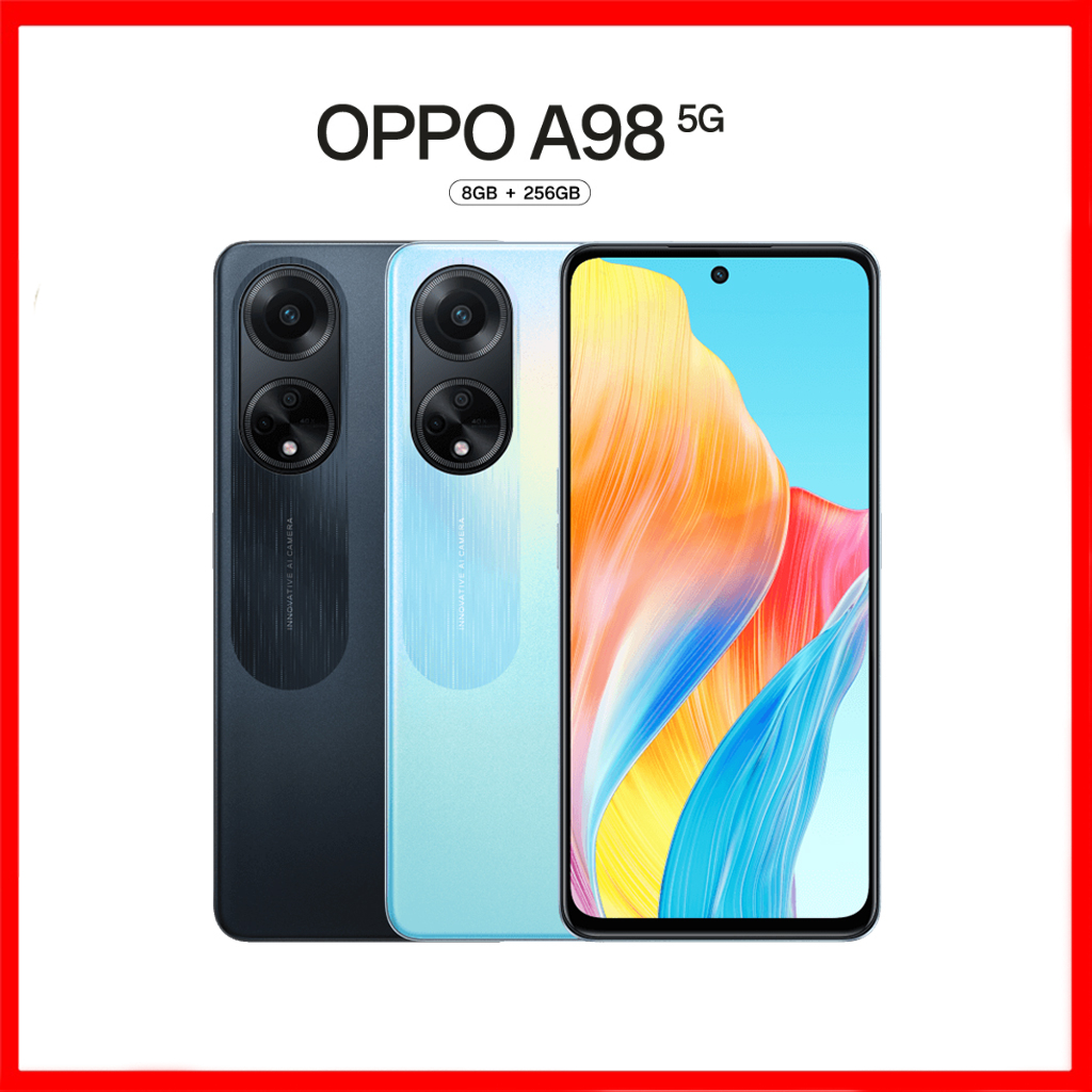 OPPO A98 5g [8+256GB] เครื่องศูนย์แท้ รับประกันศูนย์ 1 ปี