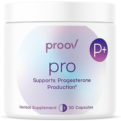 Proov Pro Support Progesterone Production 30 capsules อาหารเสริมสมุนไพรเพื่อการผลิตฮอร์โมนโปรเจสเตอโรน