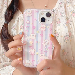 💜สินค้าใหม่มาแรง💜เคส iPhone 14 13 12 11 soft case เคสโทรศัพท์ 14 pro max imd น่ารัก เคสป้องกันการตก ปกป้องเต็มที่