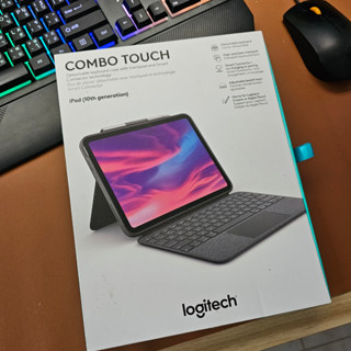 มือ2 เคสคีย์บอร์ด iPad พร้อมแทร็กแพด Logitech Combo Touch Keyboard EN สำหรับ iPad gen10 (รุ่นที่ 10)