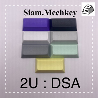 พร้อมส่ง ของแท้ 7สี 2U : DSA Profile Keycap คุณภาพดี PBT คีย์แคปเปล่า Mechanical Keyboard