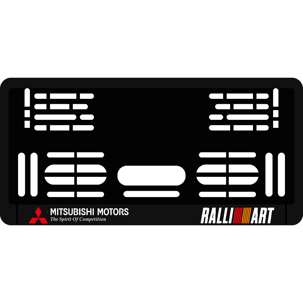 ????ราคาโรงงาน????กรอบป้ายทะเบียน MITSUBISHI กรอบทะเบียนรถยนต์ ABSแท้ เกรดโชว์รูม Premium ทนแดด ทนฝน ไม่ซีด