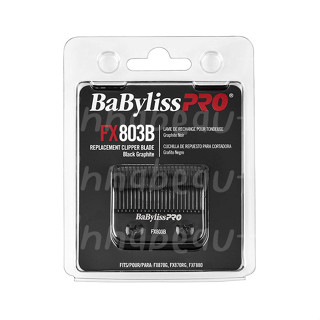 ใบมีดBaBylissPRO® Black Graphite Taper Clipper Blades (FX803B)