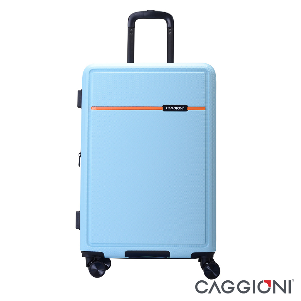 CAGGIONI กระเป๋าเดินทาง รุ่นเฮนรี (Henry) C23021 : สีฟ้า