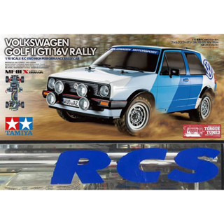 💥New💥🏁 TAMIYA 58714A ชุดคิท VOLKSWAGEN GOLF II GTI 16V บนแชสซีส MF-01X ต้องไปสร้างเอง (ไม่มีสปีดคอนโทรล)