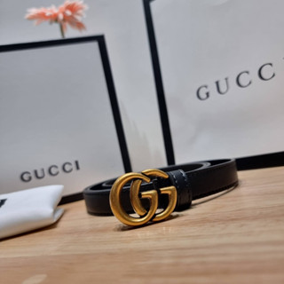 Restock✨เข็มขัดผู้หญิง GG belt with gift box set 007