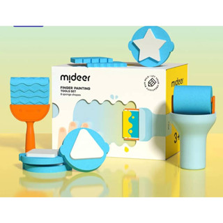 Mideer มิเดียร์ Finger Painting Tool Set อุปกรณ์ฟองน้ำสำหรับเพ้นท์ศิลปะ