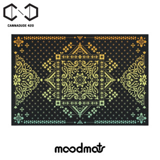 MOODMATS - Sunrise Sesh 12" x 18" UV ยางรองบ้อง แจกันแก้ว Dab Mat