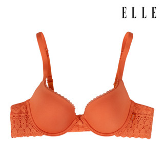 ELLE Lingerie | MOULDED BRA เสื้อชั้นใน ดีไซน์เต้าเรียบผ้าไมโครไฟเบอร์ มีโครง | LB6637